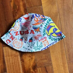 Zumba Fitness Multicolor Graphic Bucket Hat